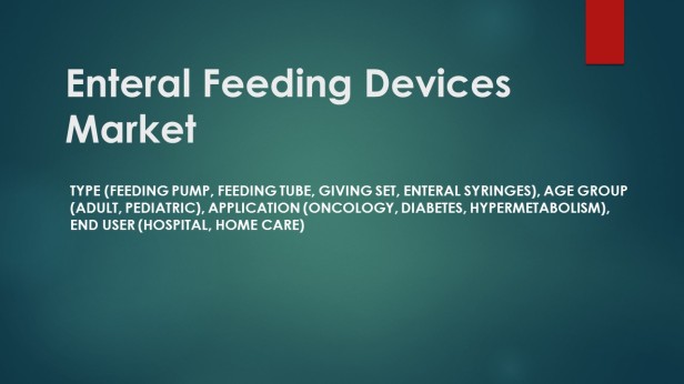 Enteral Feeding Devices Market New 2
